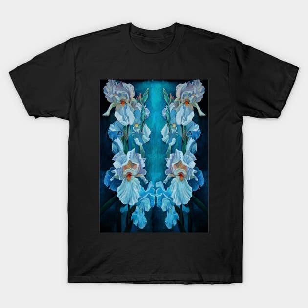 Irises T-Shirt by Binovska